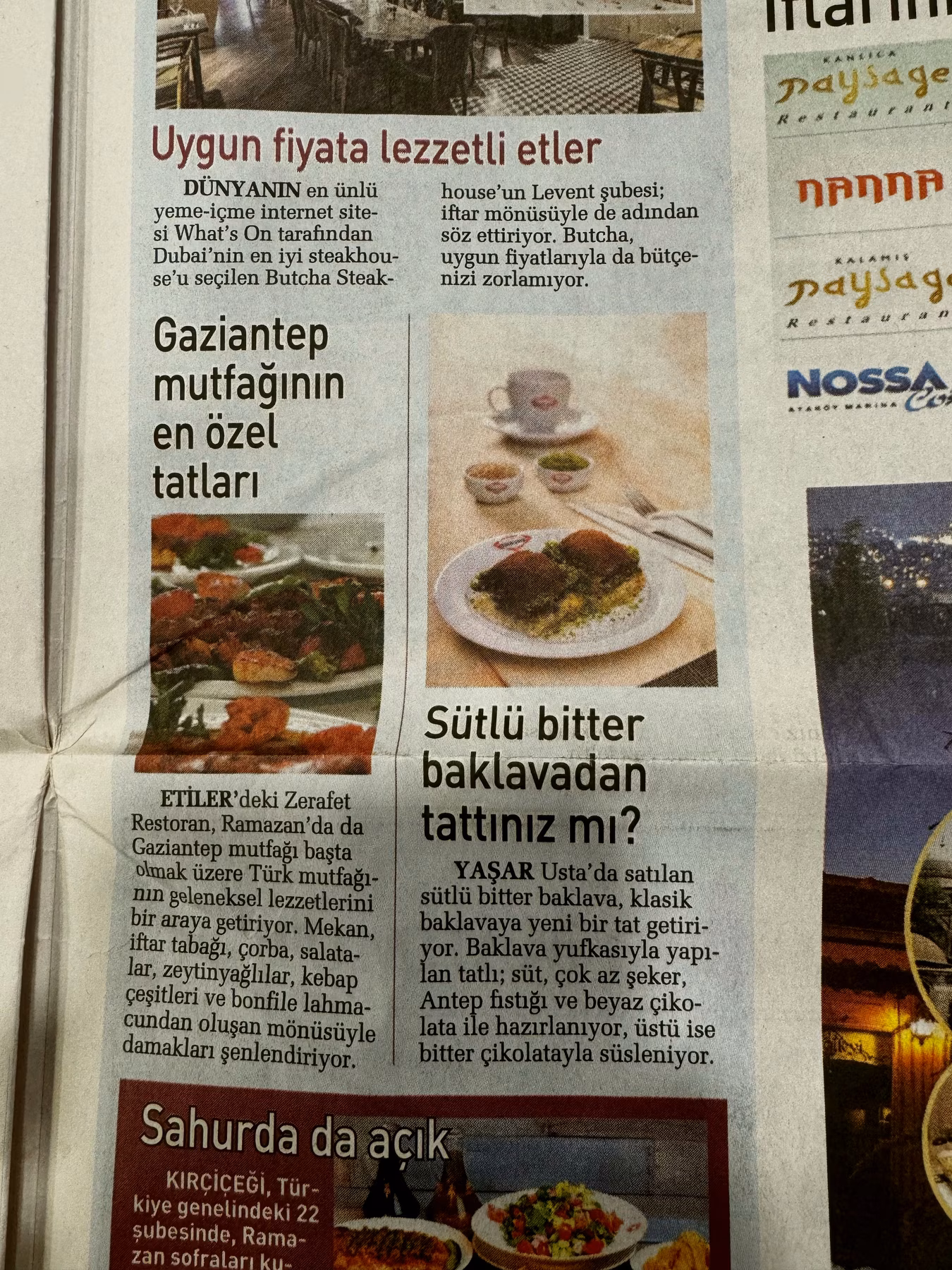 Sabah Gazetesi Günaydın Eki