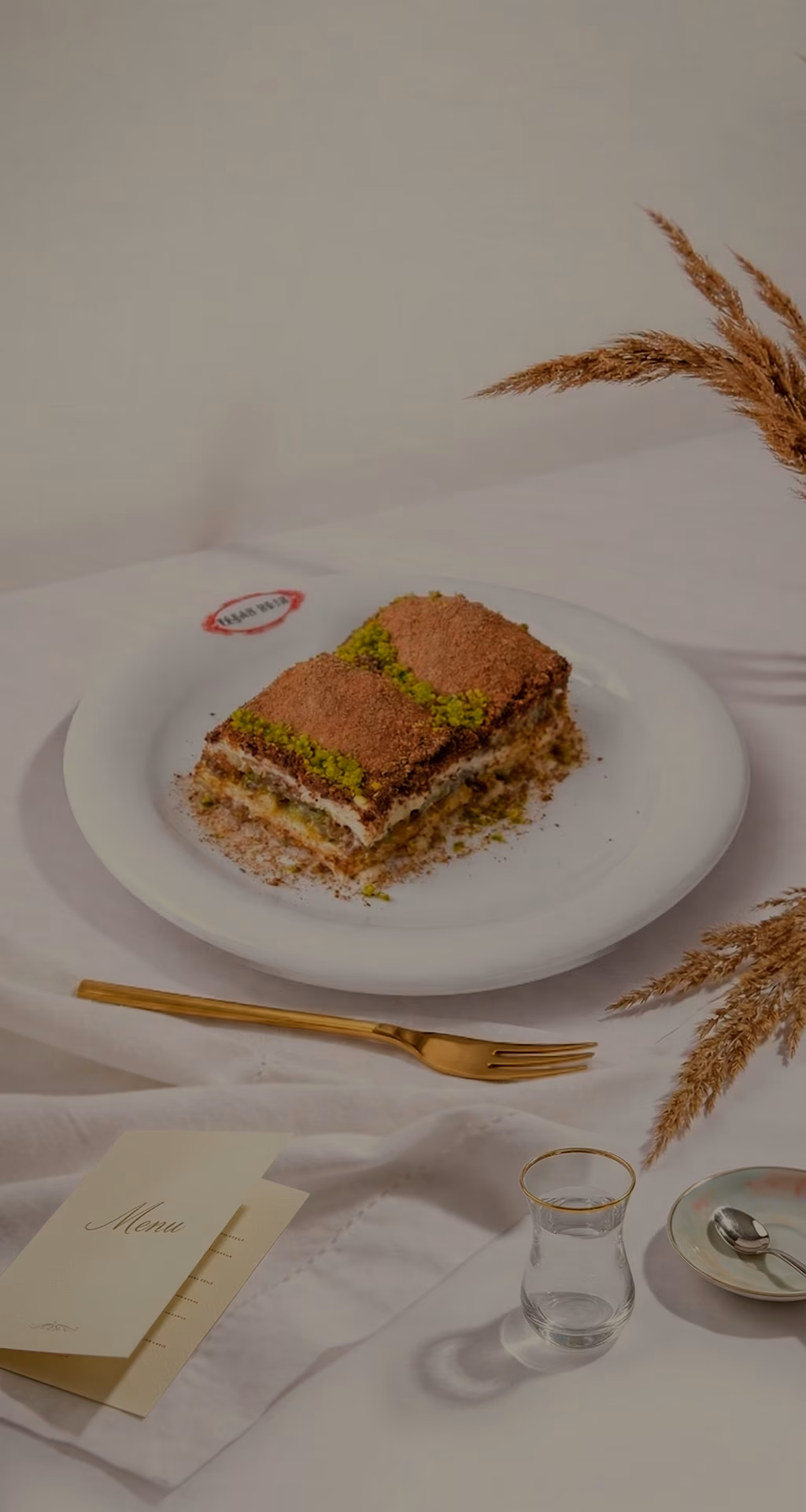 Yaşar Usta tatlı sunumu 2